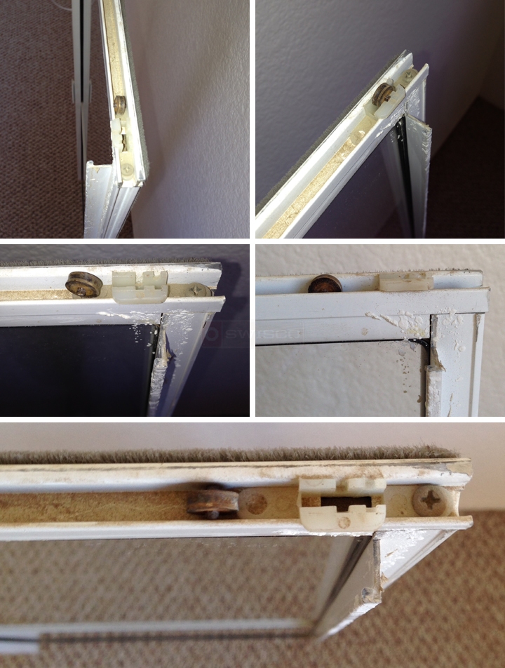 User submitted photos of window hardware.