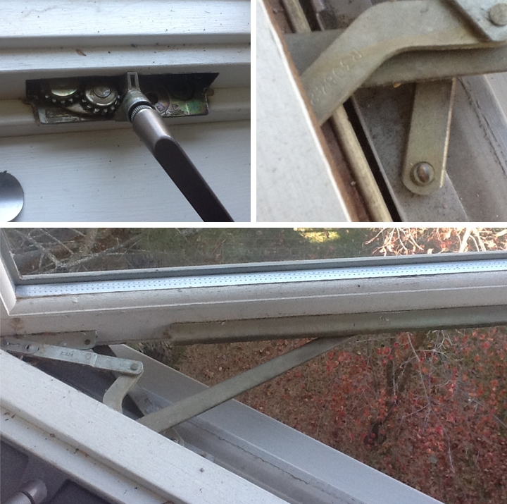 User submitted photos of a window operator.