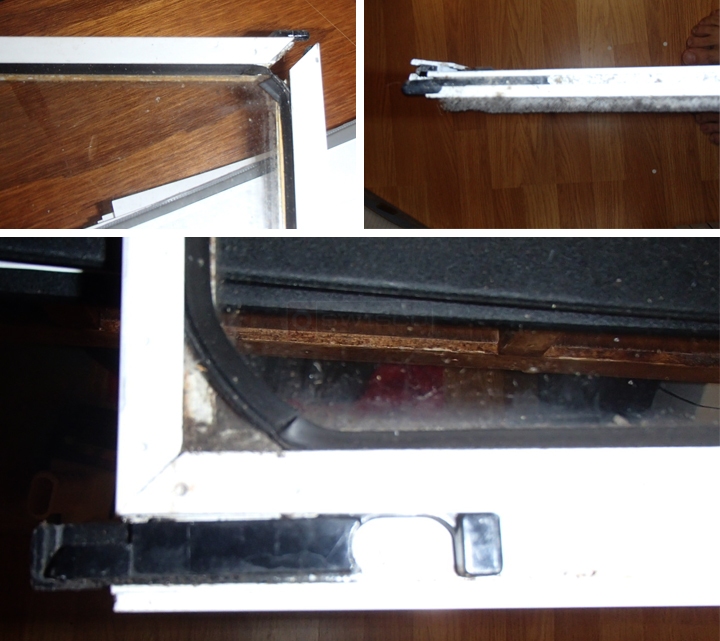 User submitted photos of a tilt latch.