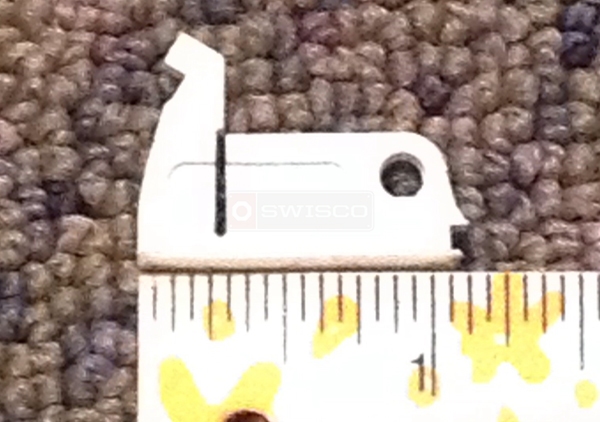 User submitted a photo of a sash stop.