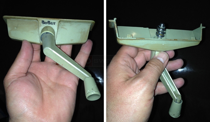 User submitted photos of a window operator.