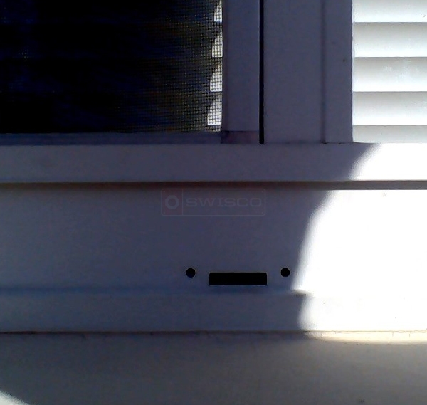 User submitted photos of a weep hole.