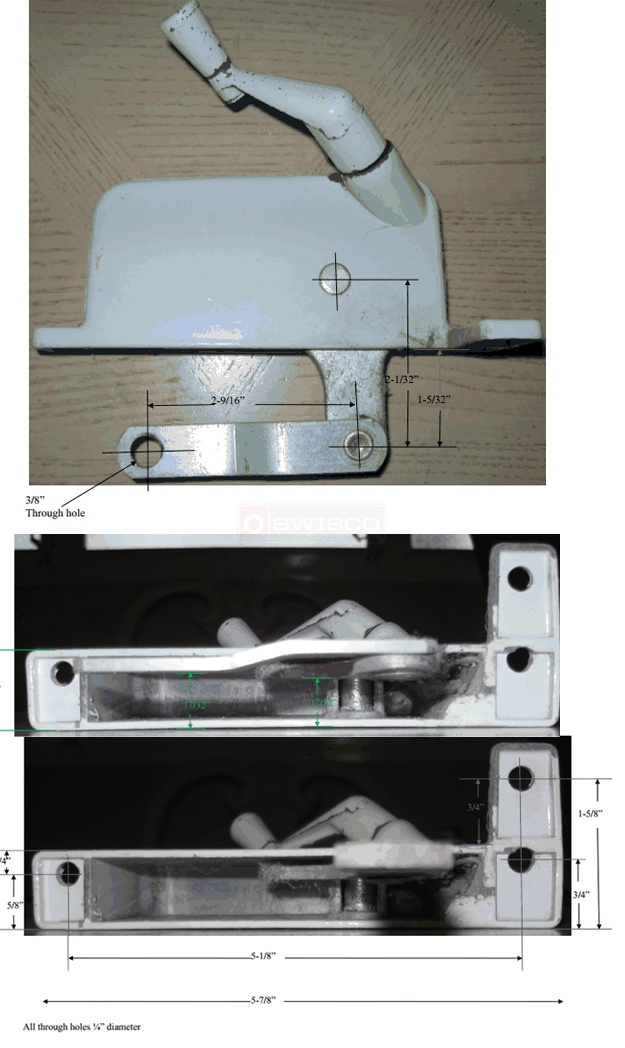 A customer submitted image of their window operator.