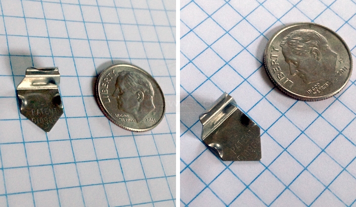 User submitted photos of a mullion clip.