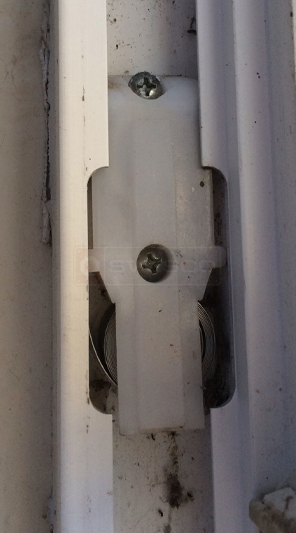 A customer submitted image of their window coil balance.