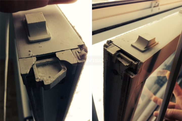 User submitted photos of tilt latches.