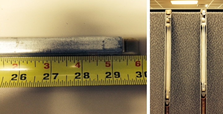 User submitted photos of a window balance.