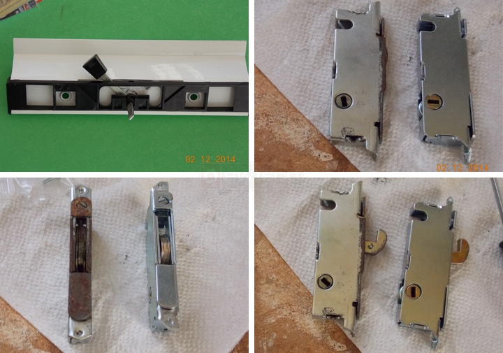User submitted photos of a mortise lock.