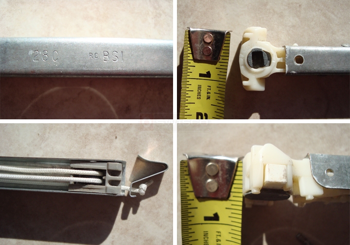 User submitted photos of a window balance.