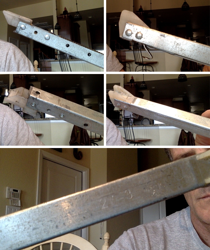 User submitted photos of a window balance.