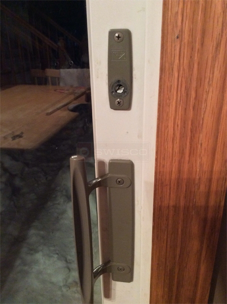 User submitted a photo of a patio door handle.