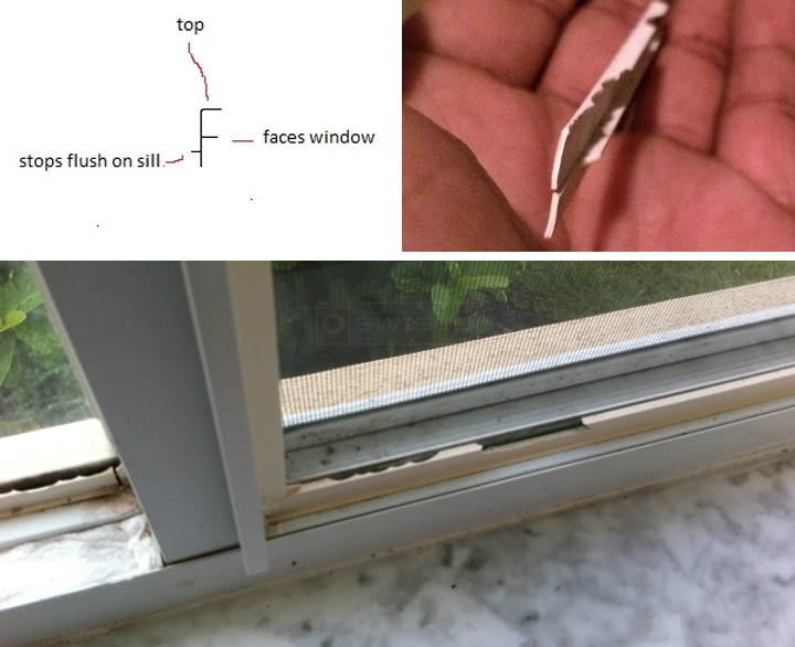 User submitted photos of snap in glazing.