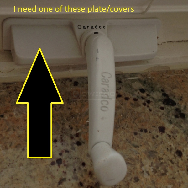 User submitted a photo of a window operator cover.