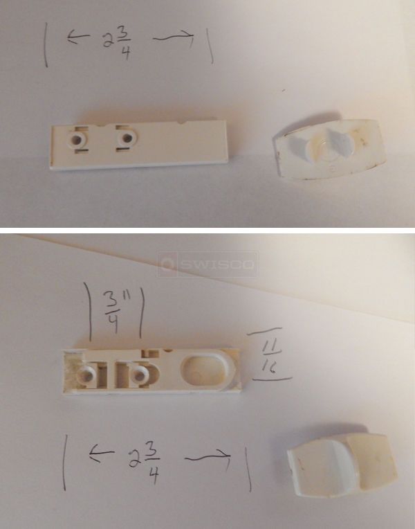 User submitted photos of a tilt latch.