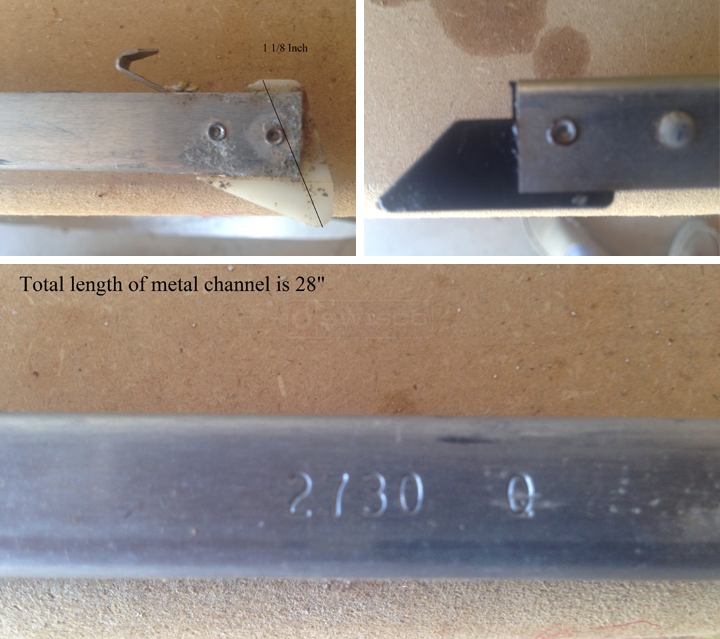 User submitted photos of a window balance.