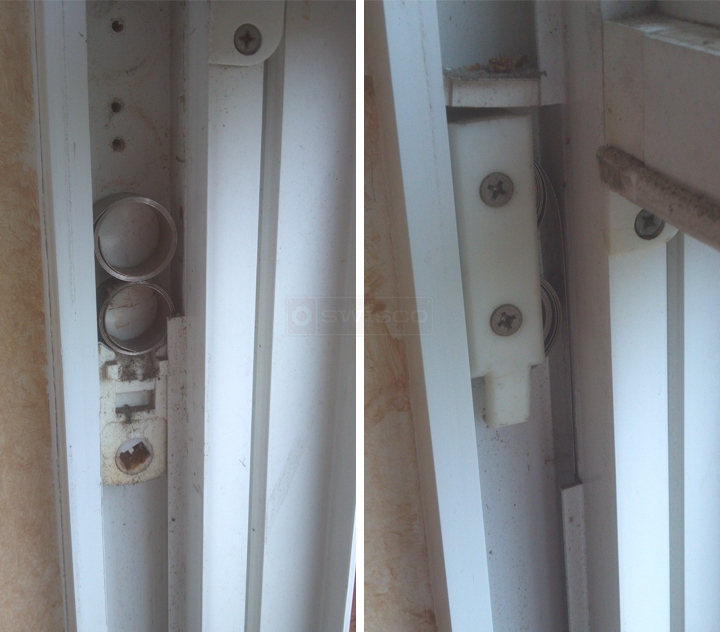 User submitted photos of a coil window balance.