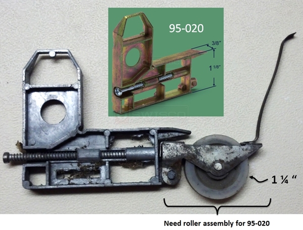 Roller Assembly For 95 020 Acorn Sliding Screen Door Corner Swisco Com User Submitted Photos Of Patio Door Rollers