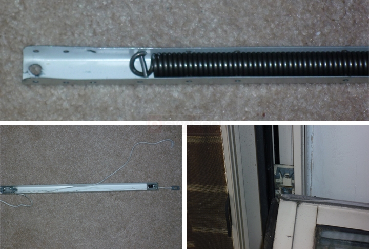 User submitted photos of a window balance.