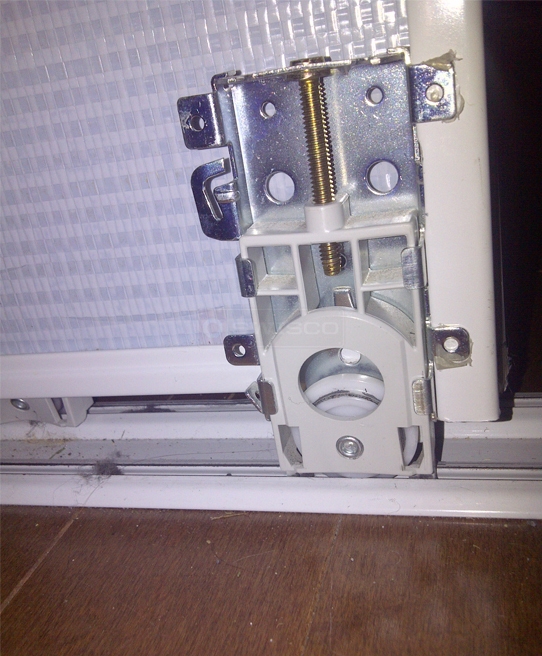 User submitted a photo of mirror closet door roller.