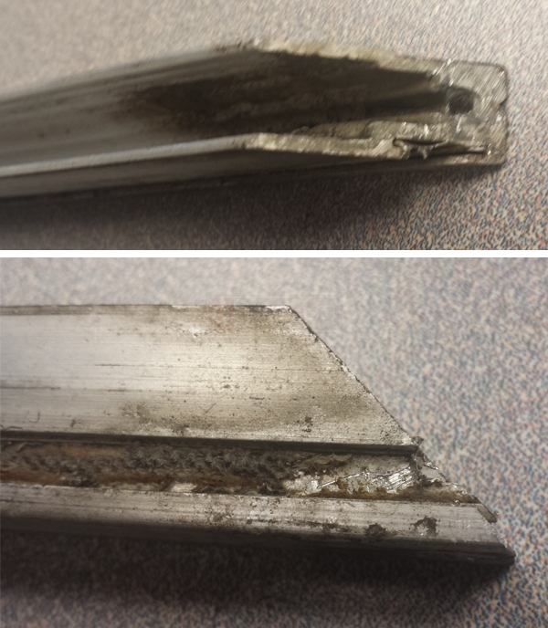 User submitted photos of weatherstripping.