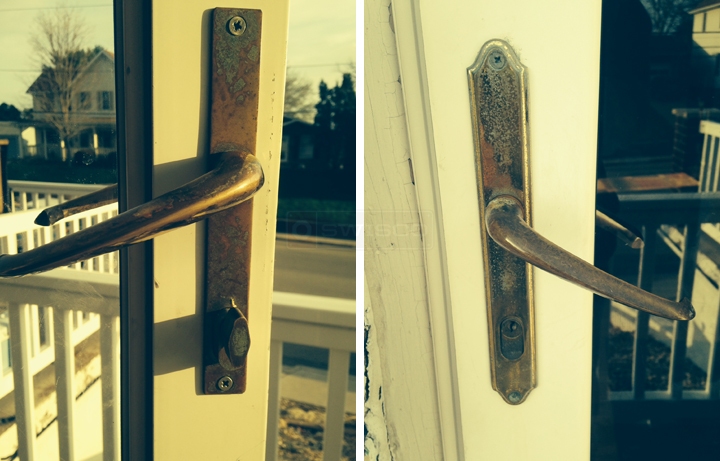 User submitted photos of a door handle.