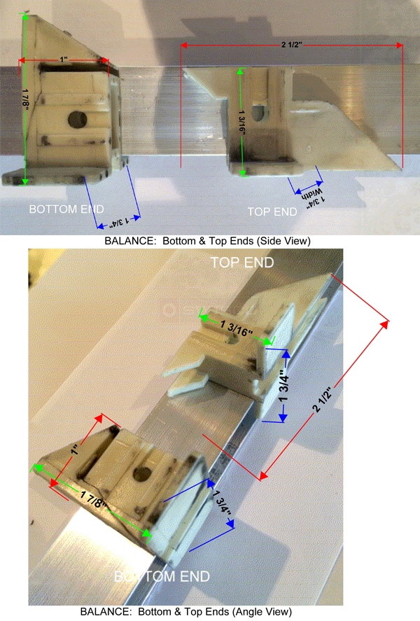 User submitted photos of window balances.