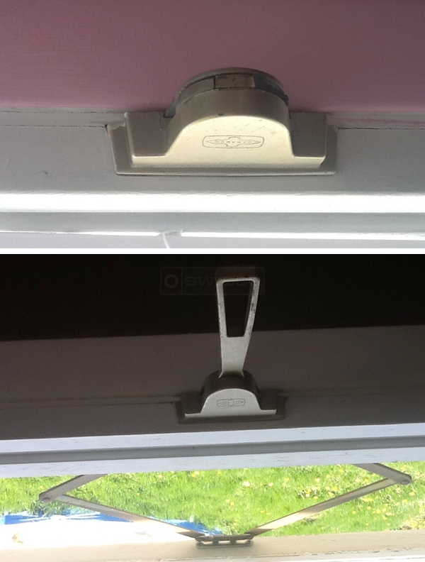 User submitted a photo of an awning window operator.