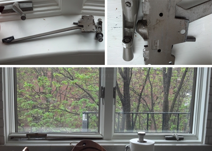 User submitted photos of a window operator.