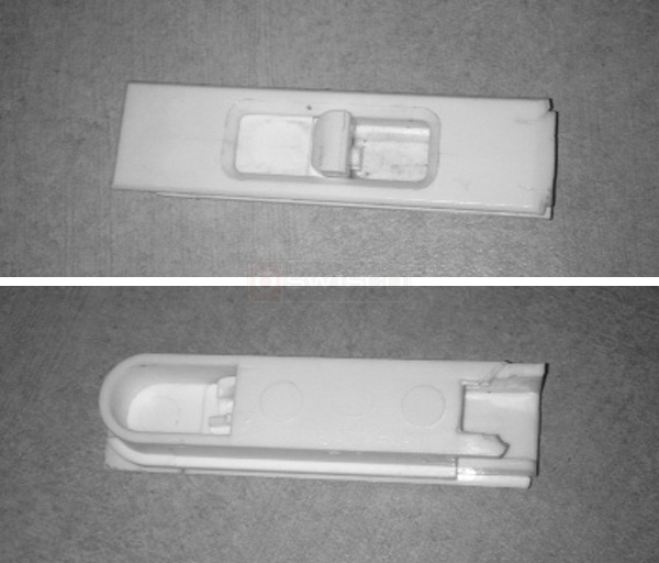 Internal latch for tilt norandex window swisco