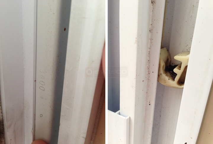 User submitted photos of window hardware.