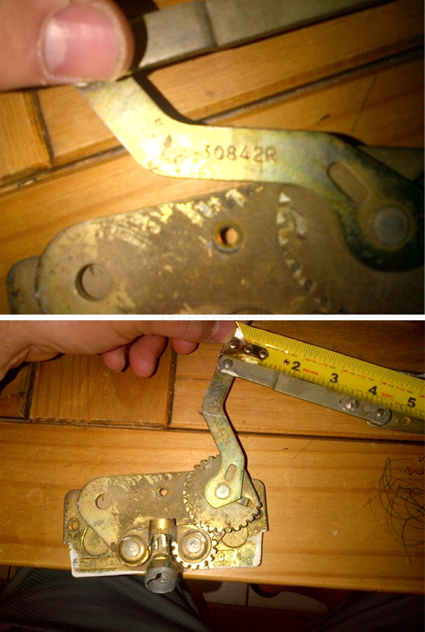 User submitted photos of a window operator.