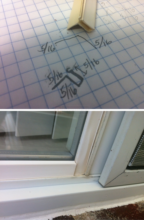 User submitted photos of snap in glazing.