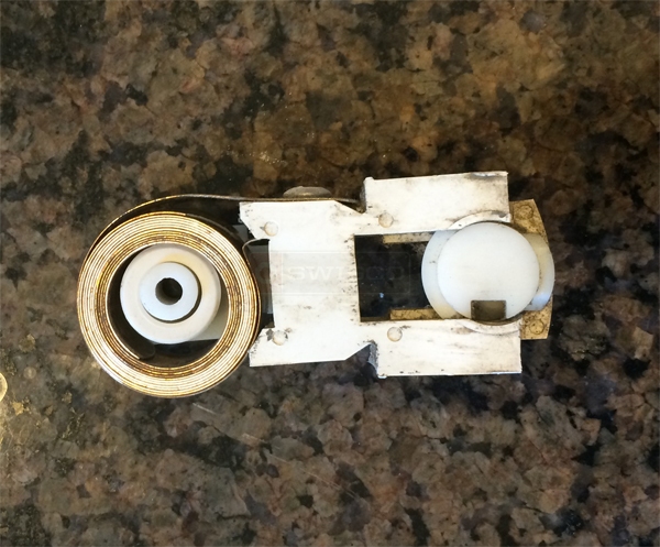 User submitted a photo of a coil window balance.