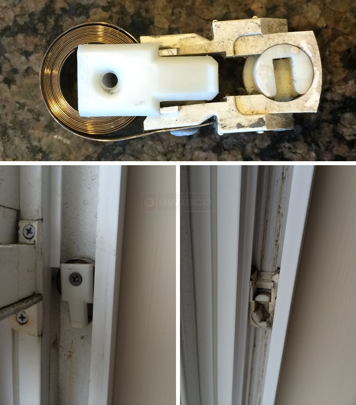 User submitted photos of window hardware.