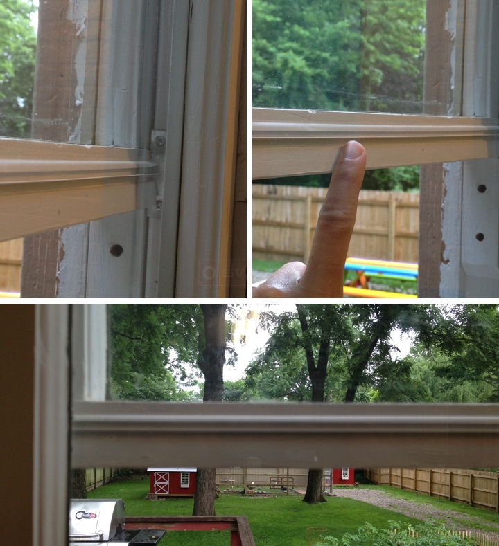 User submitted photos of window hardware.