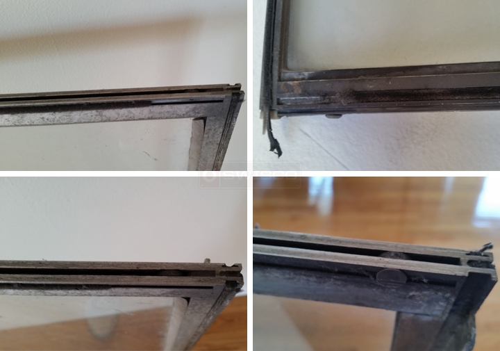 User submitted photos of window hardware.