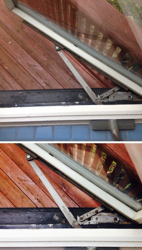 User submitted photos of a window operator.