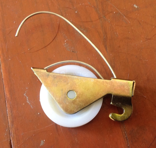 User submitted a photo of a screen door roller.