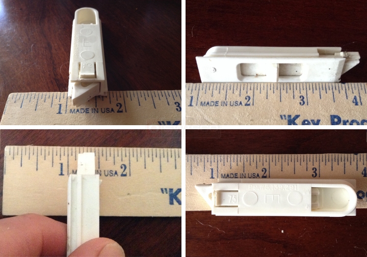 User submitted photos of a tilt latch.