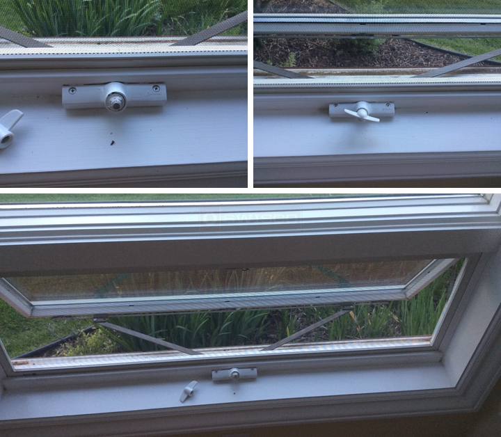 User submitted photos of a window operator.