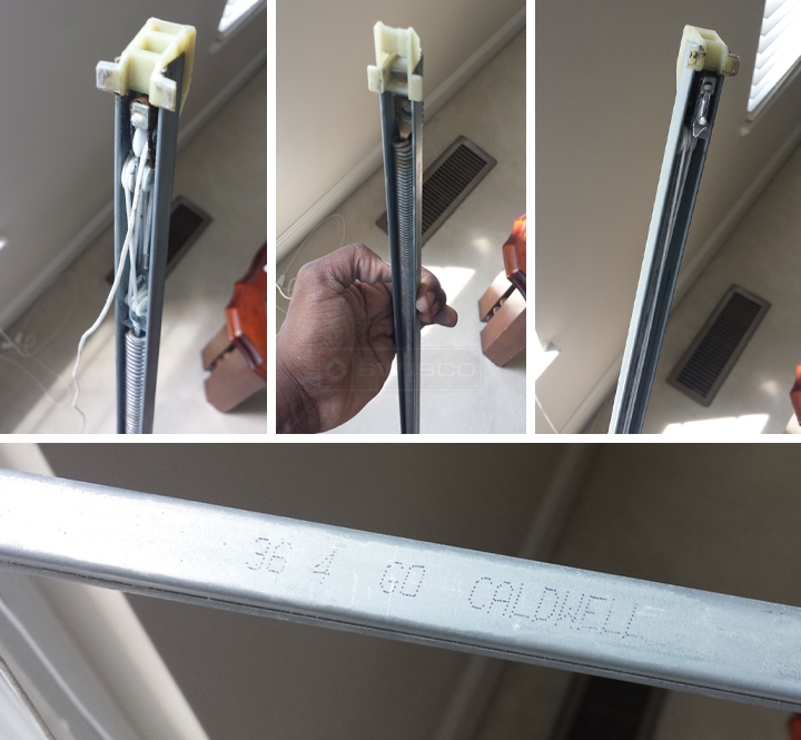 User submitted photos of a window balance.