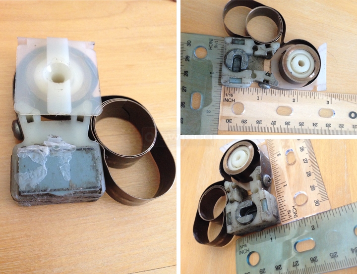 User submitted photos of a coil window balance.