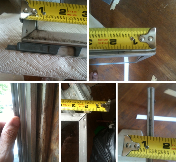 User submitted photos of window hardware.