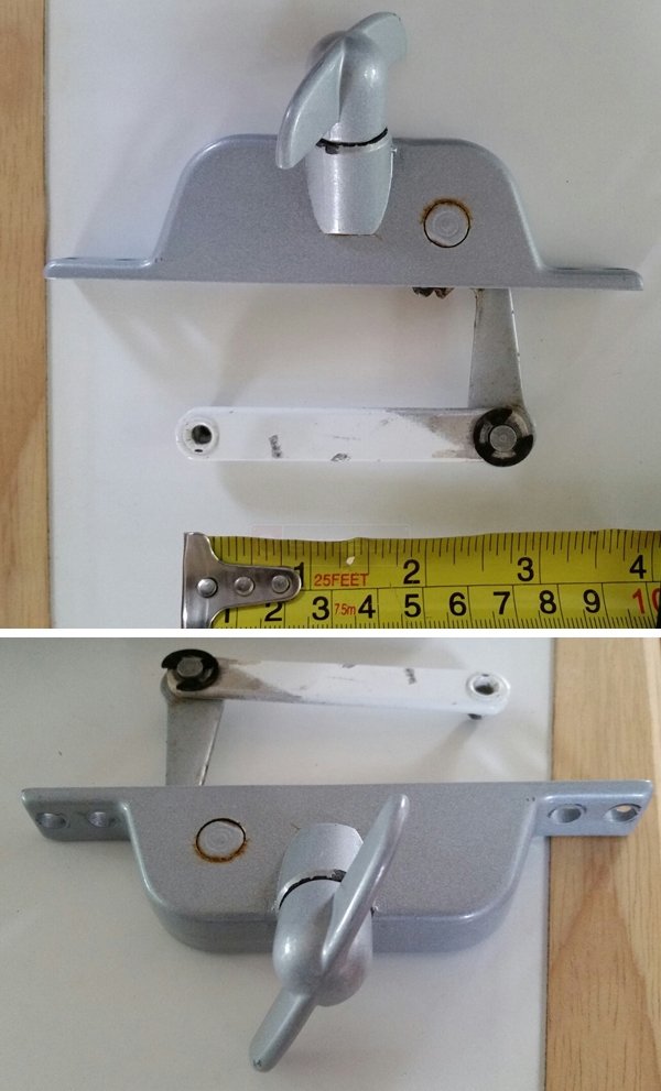 User submitted photos of a window operator.