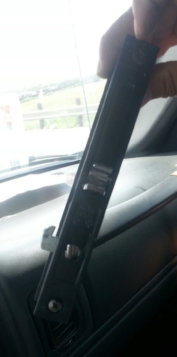 User submitted a photo of patio door hardware.