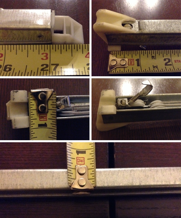 User submitted photos of a window balance.