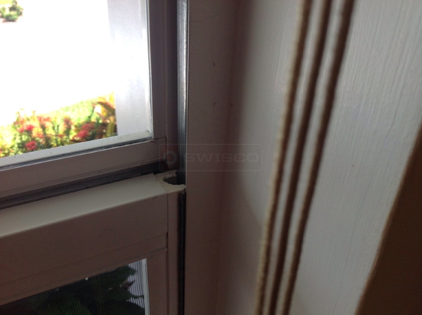 User submitted a photo of window hardware.