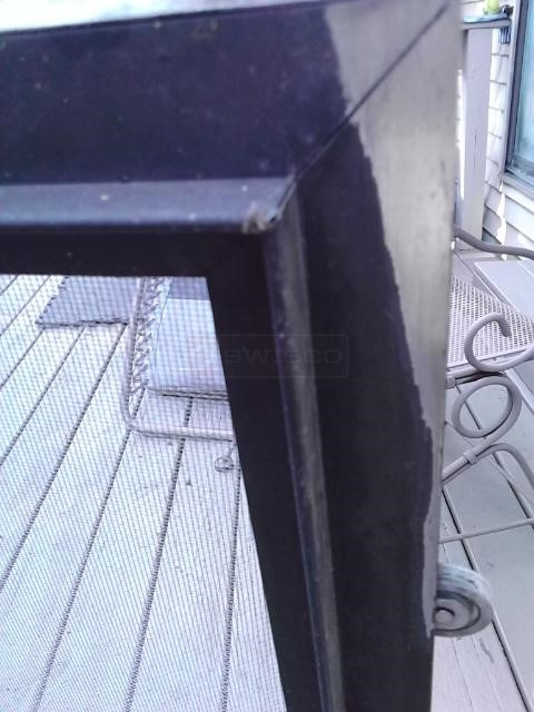 User submitted a photo of patio door hardware.