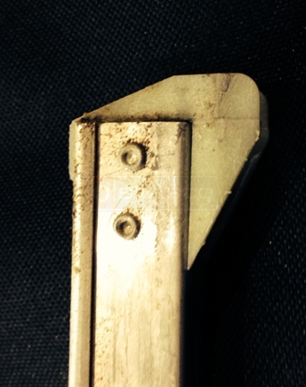 User submitted a photo of a window balance shoe.