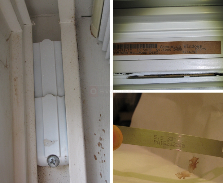 User submitted photos of a coil window balance.